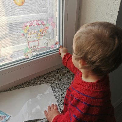 Fensterbilder gestalten Fensterbilder gestalten